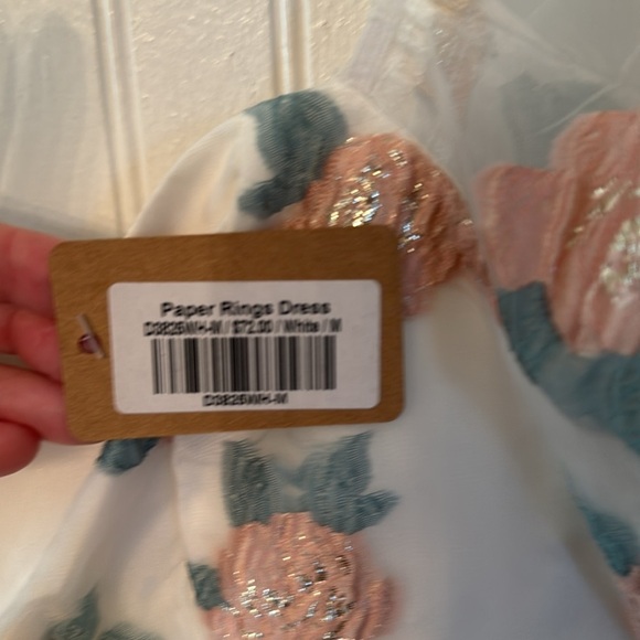 NWT Vestique Paper Rings Floral Medium Babydoll Dress - Picture 6 of 6